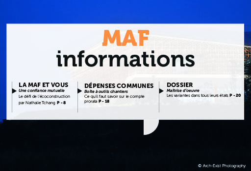MAF Infos 109