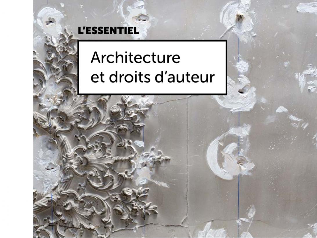 Architecture et droits d’auteur