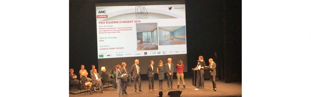 Une Equerre d’Argent bleue et résolument sociale